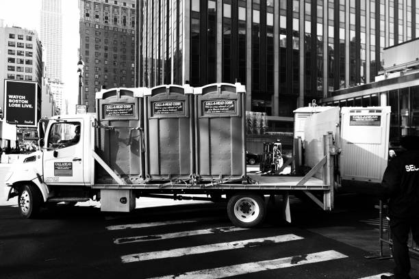 Porta potty delivery and setup in West Portsmouth, OH